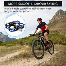 Load image into Gallery viewer, Hirate Mountain Bike Pedals,3 Durable Sealed Bearing CNC Machined Bicycle Pedal Aluminum Alloy Flat Cycling Platform for BMX MTB Road Bicycle 9/16"
