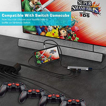 Load image into Gallery viewer, RREAKA Nintendo Switch Dock Portable Switch Charging Dock 4K HDMI TV Adapter Switch Docking Station Charger with USB 3.0 Dock 3.5mm Headphone Audio (Upgraded System)
