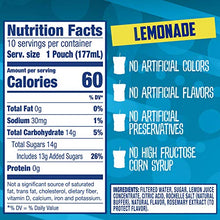 Load image into Gallery viewer, Capri Sun Lemonade Ready-to-Drink Juice (10 Pouches)
