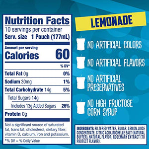 Capri Sun Lemonade Ready-to-Drink Juice (10 Pouches)
