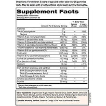 Load image into Gallery viewer, SmartyPants Children's All-in-One Multivitamin Plus Omega-3 Plus Vitamin D, 120 COUNT (Pack of 2)
