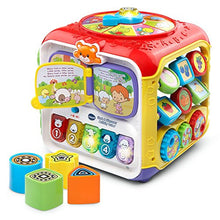 Load image into Gallery viewer, VTech Sort and Discover Activity Cube, Red, Great Gift for Kids, Toddlers, Toy for Boys and Girls, Ages 1, 2, 3
