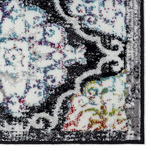 Load image into Gallery viewer, Home Dynamix Boho Andorra Transitional Damask Area Black/Pink, 7'9"x10'2"
