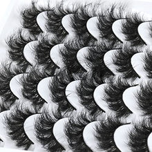 Load image into Gallery viewer, Newcally Curly Faux Mink Eyelashes 26 Pairs 4 Styles Mixed Natural Fluffy False Lashes Dramatic Thick Long Fake Eyelashes Multipack

