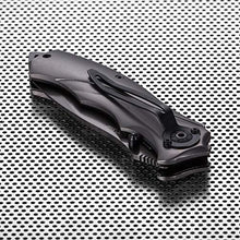 Load image into Gallery viewer, Heavy Pocket Knife for Men Best Spring Assisted Knife Folding Knife with Glass Breaker and Pocket Clip - Tactical Knofe - Camping Hunting Hiking Fishing EDC Survival Boy Scout Knife Gifts for Men 6495
