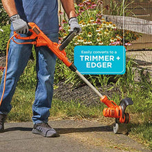 Load image into Gallery viewer, BLACK+DECKER 3-in-1 Corded Lawn Mower, String Trimmer &amp; Edger, 12-Inch (BESTA512CM)

