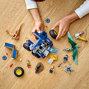 LEGO Jurassic World Gallimimus and Pteranodon Breakout 75940, Dinosaur Building Kit for Kids, Featuring Owen Grady, Claire Dearing and ACU Trooper Minifigures for Creative Play, New 2020 (391 Pieces)