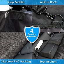 Load image into Gallery viewer, URPOWER Dog Seat Cover Car Seat Cover for Pets 100% Waterproof Pet Seat Cover Hammock 600D Heavy Duty Scratch Proof Nonslip Durable Soft Pet Back Seat Covers for Cars Trucks and SUVs
