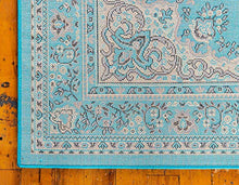 Load image into Gallery viewer, Unique Loom Reza Area Rug, 5' x 8', Turquoise
