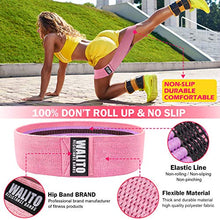 Load image into Gallery viewer, Walito Resistance Bands for Legs and Butt,Exercise Bands Set Booty Bands Hip Bands Wide Workout Bands Sports Fitness Bands Resistance Loops Band Anti Slip Elastic (Set 3)
