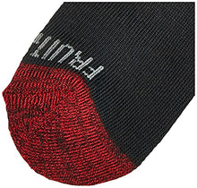 Load image into Gallery viewer, Fruit of the Loom Little Boys' 10 Pack Half Cushion Ankle Socks, Black Assort, Shoe Size: 9–2.5 (Medium)
