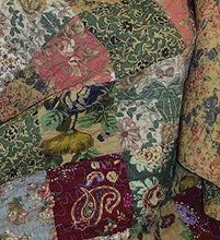 Load image into Gallery viewer, Greenland Home Antique Chic Quilted Patchwork Throw, 50" x 60" , Multicolor
