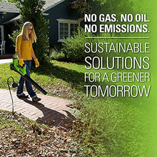 Load image into Gallery viewer, Greenworks 40V Cordless String Trimmer and Leaf Blower Combo Kit, 2.0Ah Battery and Charger Included
