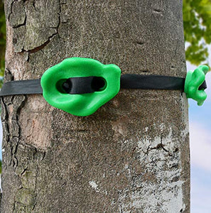 12 Ninja Tree Climbing Holds for Kids Climber, Adult Climbing Rocks with 6 Ratchet Straps for Outdoor Ninja Warrior Obstacle Course Training