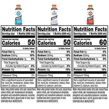 Load image into Gallery viewer, Gatorade Zero With Protein, 10g Whey Protein Isolate, Zero Sugar, Electrolytes, 3 Flavor Variety Pack, 16.9 Fl Oz, 12 Pack
