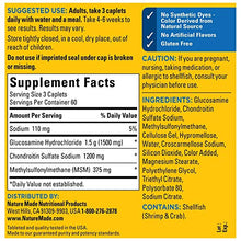 Load image into Gallery viewer, Nature Made Glucosamine Chondroitin Complex with MSM, 180 Caplets for Joint Support†
