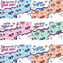 Load image into Gallery viewer, 32 Valentines Day Shade Glasses for Kids &amp; Gift Cards with Heart Shaped Shutter Valentine Party Favor, Valentine&#39;s Classroom Exchange, Classroom Prize Supplies, Valentine’s Greeting Cards
