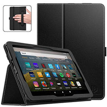 Load image into Gallery viewer, Dadanism Case for All-New Kindle Fire HD 8 Tablet(10th Generation 2020 Release) &amp; Fire HD 8 Plus, Premium PU Leather Lightweight Slim Smart Stand Cover with Auto Wake/Sleep - Black
