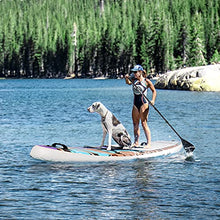 Load image into Gallery viewer, Upgraded 10'6 Inflatable Stand Up Paddle Board, Paddleboards with Adjustable Paddle, Non-Slip Deck, Safety Leash, Backpack, 3 Detachable Fins, Hand Pump, Repair Kit for Youth and Adults, Graffiti
