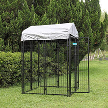 Load image into Gallery viewer, Sandinrayli Medium Outdoor Dog Kennel Cat Pet Shelter Waterproof Cover Shade Enclosure House Cage
