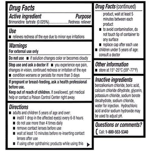 LUMIFY Redness Reliever Eye Drops 0.25 Ounce (7.5mL)