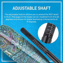 Load image into Gallery viewer, Hornet Watersports Fiberglass Kayak Paddle for Adults- Ideal for Touring, Fishing and Boating- 90.5 inches / 230CM Adjustable with Carbon Fiber Shaft- Kayaking Equipment
