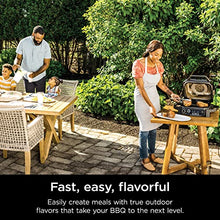 Load image into Gallery viewer, Ninja OG751 Woodfire Pro Outdoor Grill &amp; Smoker with Built-In Thermometer, 7-in-1 Master Grill, BBQ Smoker, Air Fryer, Bake, Roast, Dehydrate, Broil, Ninja Woodfire Pellets, Portable, Electric, Grey
