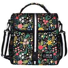 Load image into Gallery viewer, VLM Lunch Box for Men,Women,Leakproof Insulated Lunch Bag with Adjustable Shoulder Strap Reusable Cooler Tote Bag for Work,Picnic,Camping
