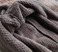 Load image into Gallery viewer, M-bestl 2 Pack Hair Drying Towels, Hair Wrap Towels, Super Absorbent Microfiber Hair Towel Turban with Button Design to Dry Hair Quickly(Coffee&amp; Pink)
