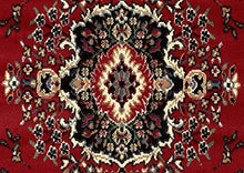 Load image into Gallery viewer, Home Dynamix Premium Sakarya Traditional Medallion Border Area Rug, Claret, 7'8"x10'7" Rectangle
