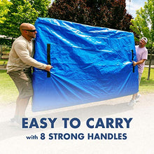 Load image into Gallery viewer, Mattress Bag with 8 Handles for Moving and Storage – Queen Size – Reusable Cover with Strong Zipper Closure – Extra Thick Mattress Protection
