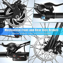 Load image into Gallery viewer, ANCHEER Electric Bike Electric Mountain Bike 350W Ebike 26&#39;&#39; Electric Bicycle, 20MPH Adults Ebike with Removable 10.4Ah Battery, Professional 21 Speed Gears
