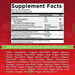 Kids Multivitamin + Immunity + Vitamin C Gummies Bundle by MaryRuth's | Supports Immune Function & Overall Health for Adults & Kids.
