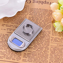 Load image into Gallery viewer, Digital Display Pocket Scale, Intelligent Kitchen Scale,0.01~200g Gram Mini Lighter Style Weigh Gram Scale Balance Weight Kitchen Scale for Jewelry, Herb, Food, Cooking, Nutritions
