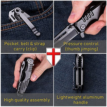 Load image into Gallery viewer, Spring Assisted Knife - Pocket Folding Knife - Military Style - Boy Scouts Knife - Tactical Knife - Good for Camping Hunting Survival Indoor and Outdoor Activities Mens Gift 6681
