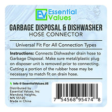 Load image into Gallery viewer, Garbage Disposal Connector, Universal Connector/Adapter For Connecting A Dishwasher To A Disposer By Essential Values
