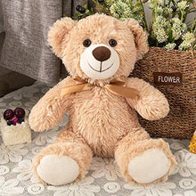 Load image into Gallery viewer, MorisMos 3 Packs Teddy Bear Stuffed Animals Plush - 13.5 Inches Height Cute Plush Toys in 3 Color Light Brown,Dark Brown,White Teddy Bears - 3 Pcs Little Bear Stuffed Animals
