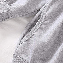 Load image into Gallery viewer, Ritatte Toddler Girls Clothes Winter Warm Long Sleeve Tops Long Pants suit Kids Soft cotton 2Pcs Set(Gray, 100(3T))
