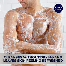Load image into Gallery viewer, NIVEA MEN Cool Body Wash with Icy Menthol, 3 Pack of 16.9 Fl Oz Bottles
