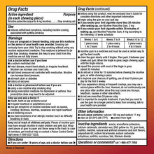Load image into Gallery viewer, Amazon Basic Care Nicotine Polacrilex Coated Gum 4 mg (nicotine), Cinnamon Flavor, Stop Smoking Aid; quit smoking with nicotine gum, 160 Count
