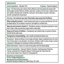 Load image into Gallery viewer, BIO-RELIEF +H, Hemp Pain Relief Gel, Cooling Gel w 10% Menthol in Hemp Oil, 3 oz Roll-on for Arthritis, Muscle Pain, Joint &amp; Back Pain, Topical Analgesic, Fast Acting, Long Lasting Pain Reliever Cream
