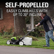 Load image into Gallery viewer, Greenworks Pro 80V 21-Inch Brushless Self-Propelled Lawn Mower 4.0Ah Battery and Charger Included, MO80L410

