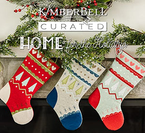 Kimberbell Home for The Holidays: 8 Curated Machine Embroidery Design Projects on USB, Step-by-Step Instructions for Beginner to Advanced, Variety of Techniques, Hoop Sizes: 5x7, 6x10, 8x12, 9x14