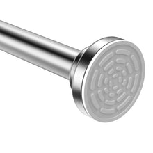 Load image into Gallery viewer, TEECK Shower Curtain Rod, 40-73 inch Adjustable Tension Spring, Premium Stainless Steel, Anti-Slip, No Drilling, No Rust, Never Collapse, for Bathroom, Easy to use
