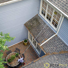 Load image into Gallery viewer, DOCAZOO DocaPole 6-24 Foot Extension Pole + Squeegee &amp; Window Washer Combo // Telescopic Pole for Window Cleaning // Includes 3 Sizes of Squeegee Blades
