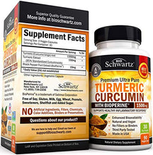Load image into Gallery viewer, Turmeric Curcumin with BioPerine 1500mg + Collagen Peptides Protein Powder - for Bone &amp; Joint Support - Non-GMO &amp; Gluten-Free
