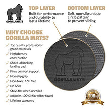Load image into Gallery viewer, Premium Extra Large Exercise Mat - 9&#39; x 6&#39; x 1/4&quot; Ultra Durable, Non-Slip, Workout Mats for Home Gym Flooring - Plyo, MMA, Cardio Mat - Use with or Without Shoes (108&quot; Long x 72&quot; Wide x 6mm Thick)
