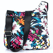 Load image into Gallery viewer, STUOYE Nylon Multi-Pocket Crossbody Purse Bags for Women Travel Shoulder Bag (1901 Lily)
