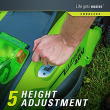 Load image into Gallery viewer, Greenworks G-MAX 40V 16&#39;&#39; Cordless Lawn Mower with 4Ah Battery - 25322 model
