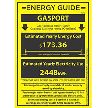 Load image into Gallery viewer, Marey GA5PORT Portable Propane Gas Tankless Water Heater, Small, White
